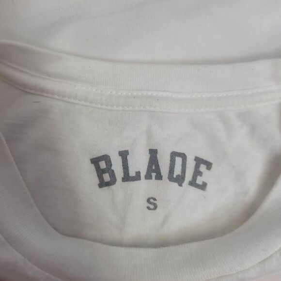 BLAQE sometimes I feel good/sad white short‎ sleeve graphic t-shirt unisex S - Picture 4 of 6